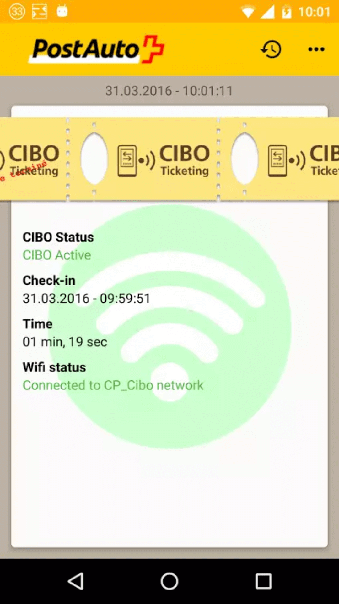 Screenshot Cibo