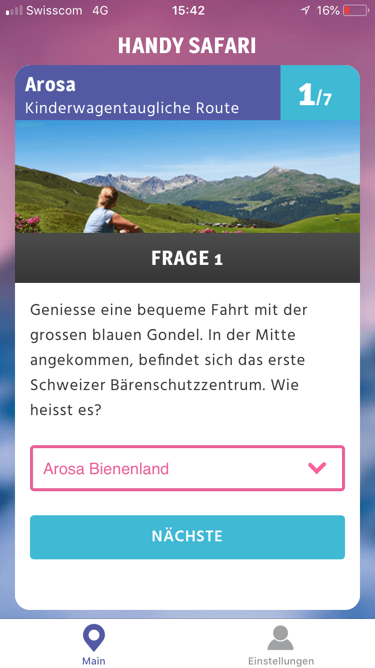 Handy Safari App – So macht Wandern richtig Spass