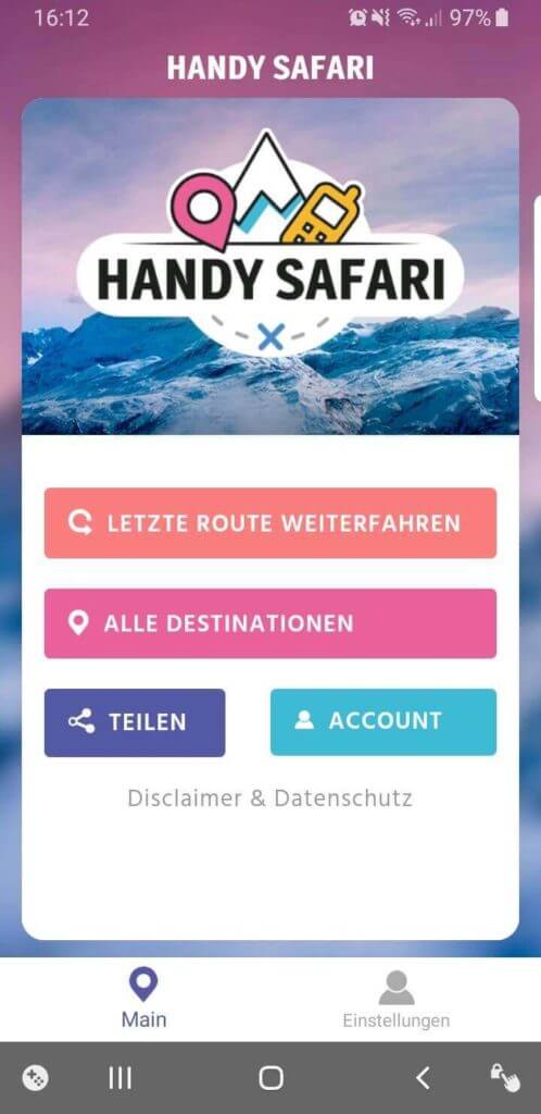 Handy Safari – die Post ist auch dabei