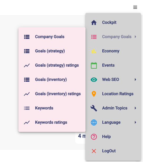 Digi Check menu screenshot